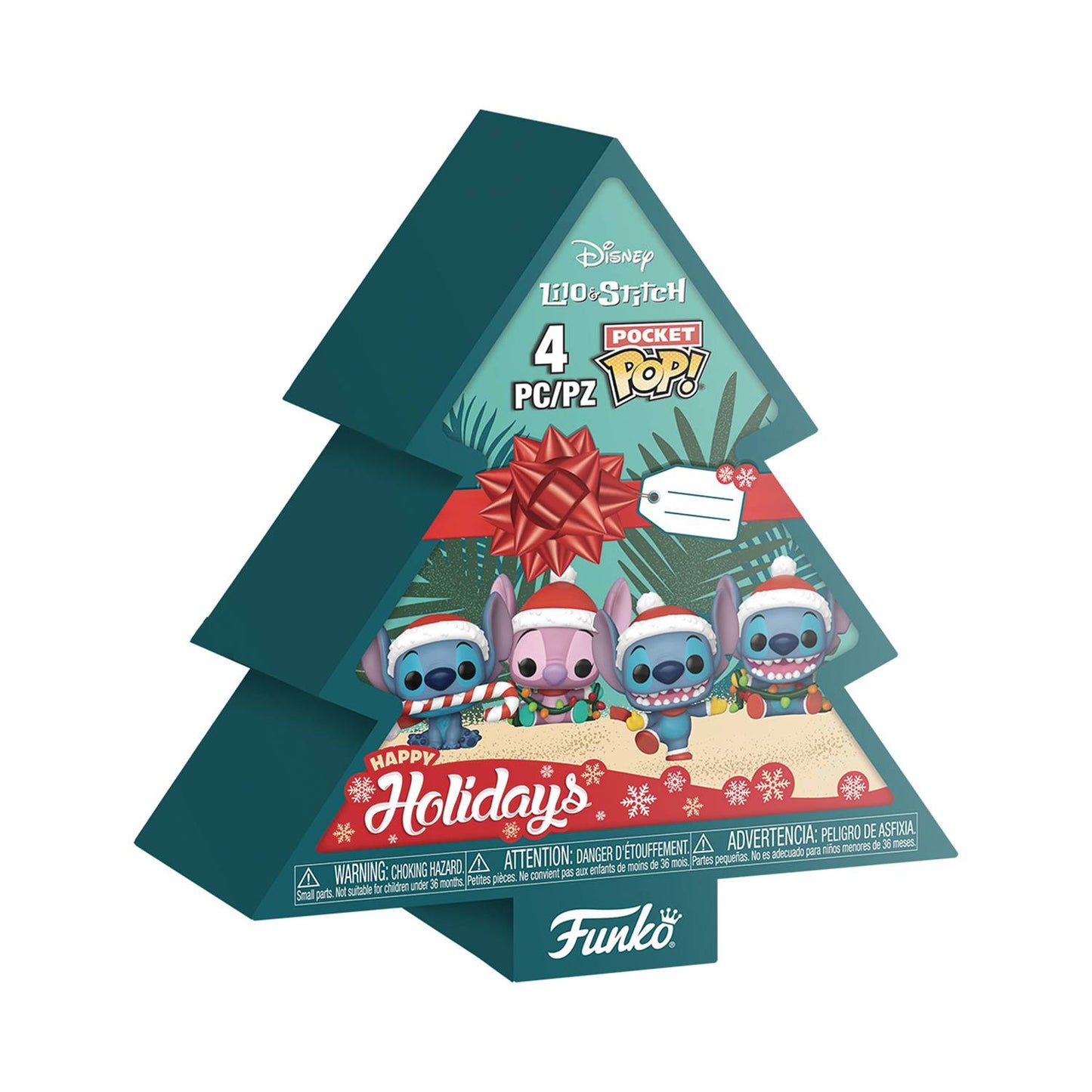 POCKET POP STITCH HOLIDAY 4 PK TREE BOX