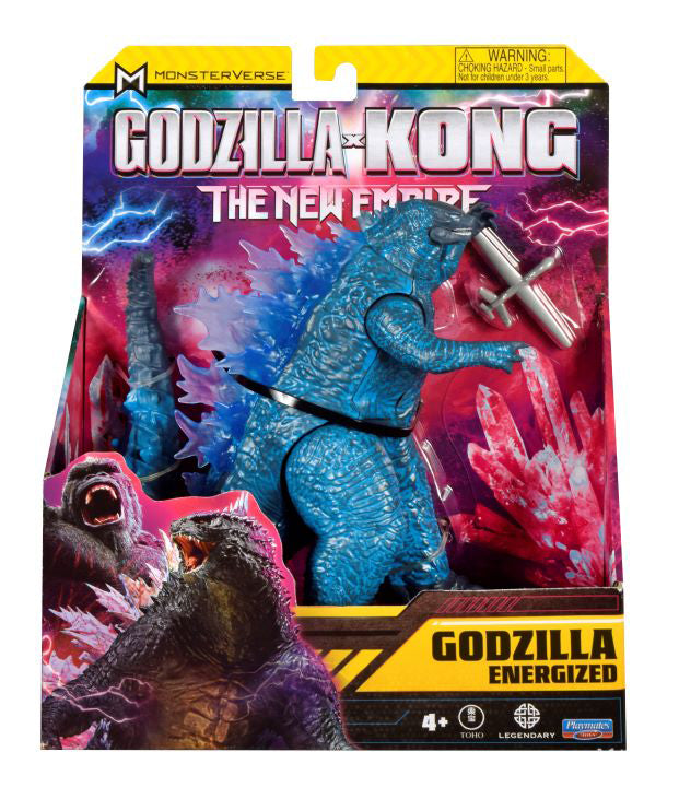 GODZILLA X KONG NEW EMPIRE 6-IN ENERGISED GODZILLA ACTION FIGURE
