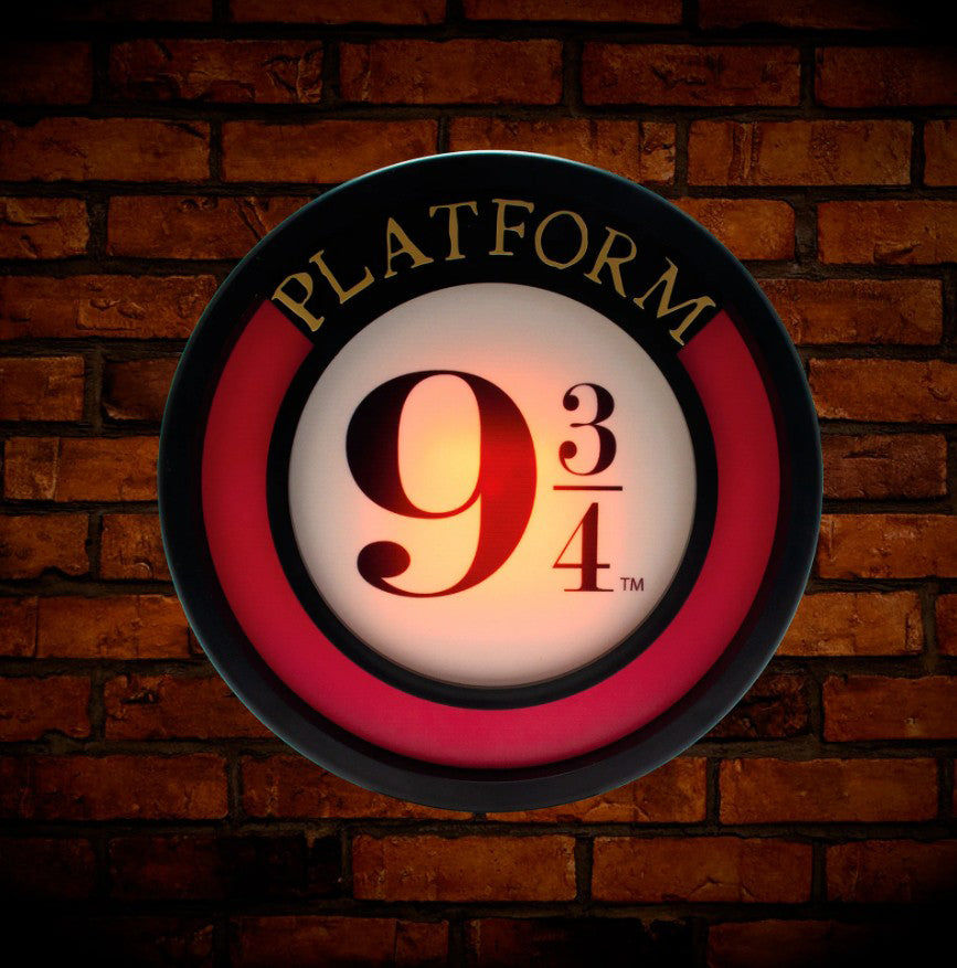 HARRY POTTER PLATFORM 9 3/4 LIGHT