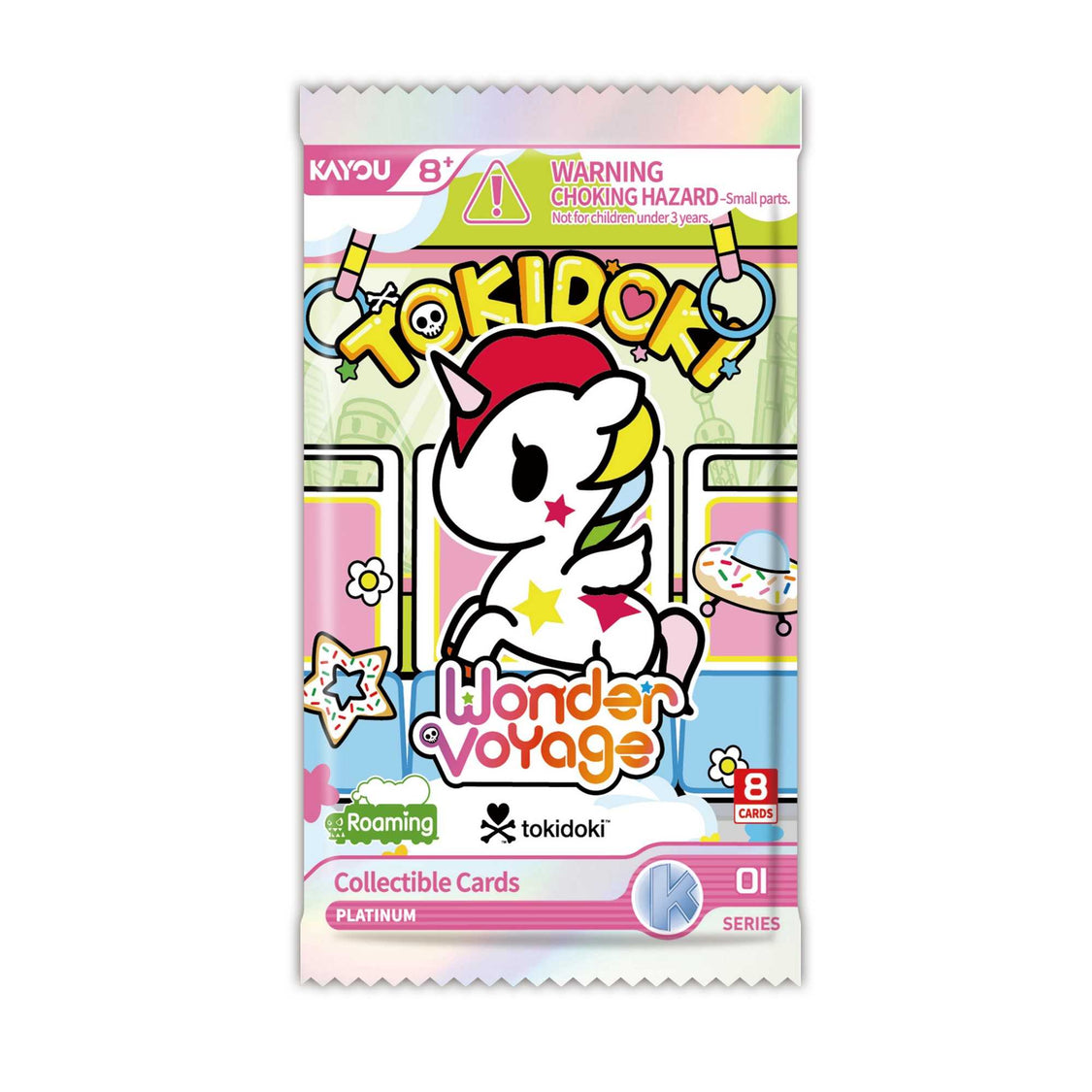 TOKIDOKI - WONDER VOYAGE COLLECTIBLE CARDS-ROAMING EDITION FOIL (001B)