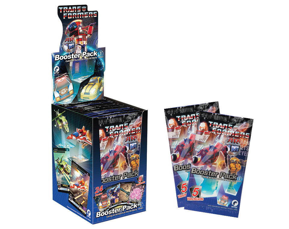 TRANSFORMERS S1 AR VANCH TCG BOOSTER PACK Peebles Comics & Games TRANSFORMERS S1 AR VANCH TCG BOOSTER PACK Peebles Comics & Games