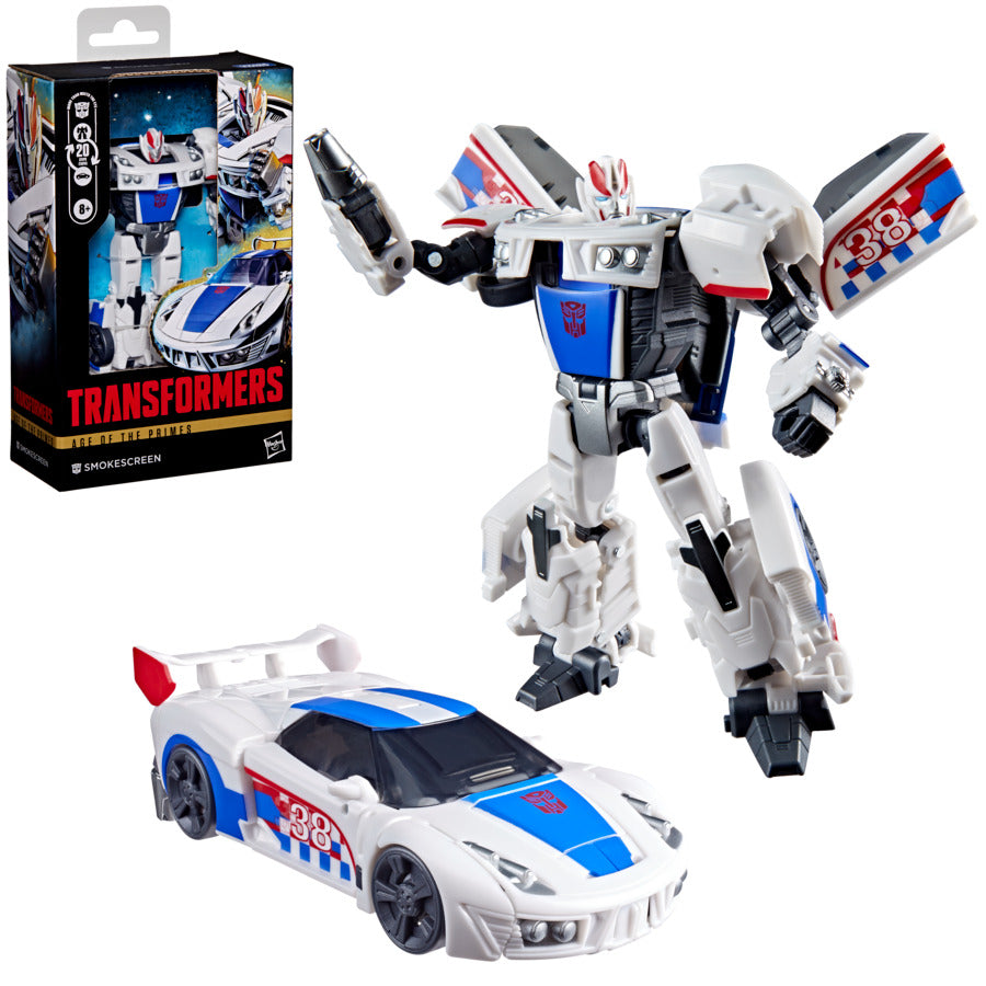 TRANSFORMERS AOP DLX SMOKESCREEN ACTION FIGURE