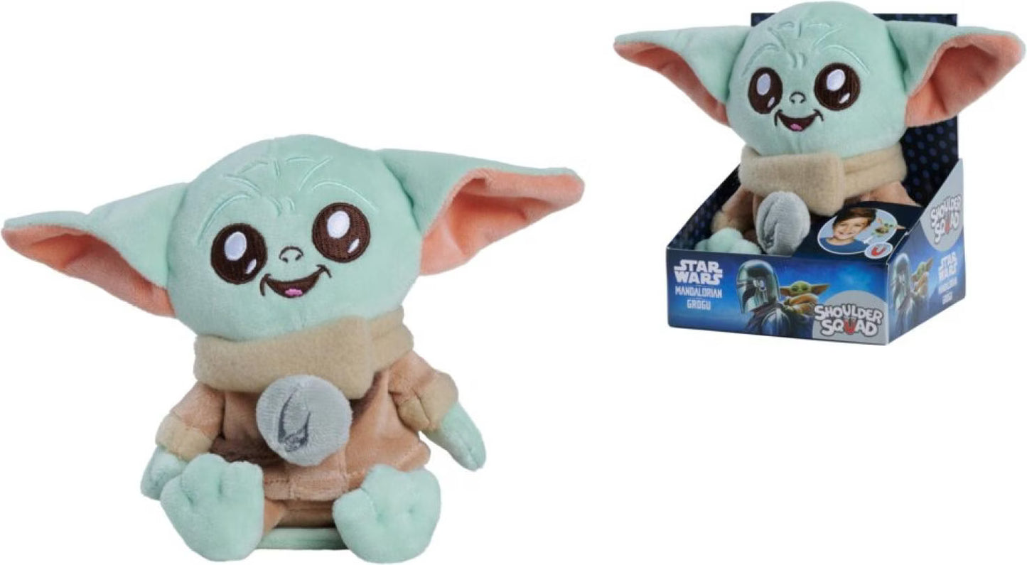 STAR WARS MANDALORIAN & GROGU GROGU SHOULDER SQUAD