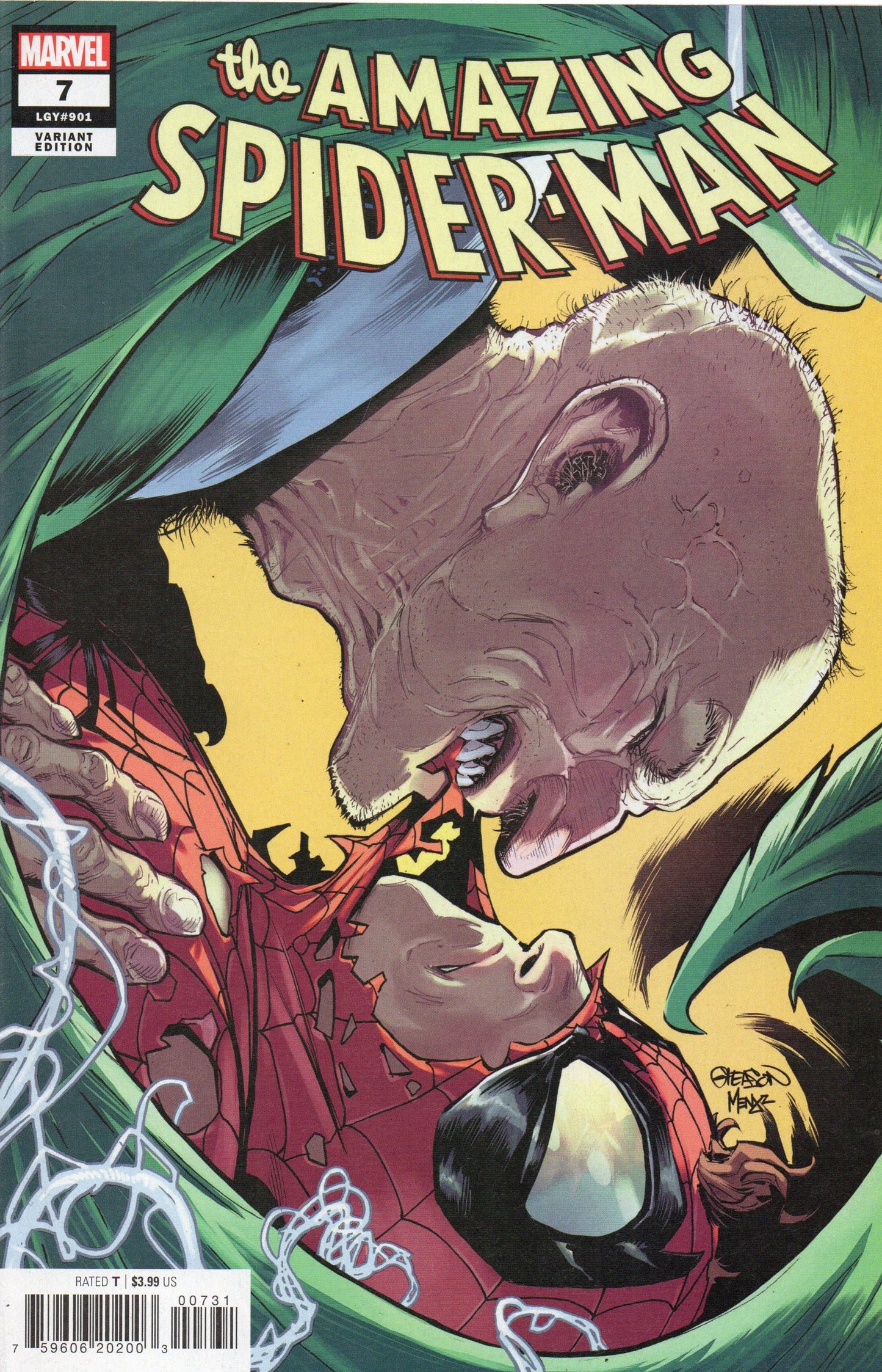 AMAZING SPIDER-MAN #7 1:25 GLEASON VARIANT (2022)
