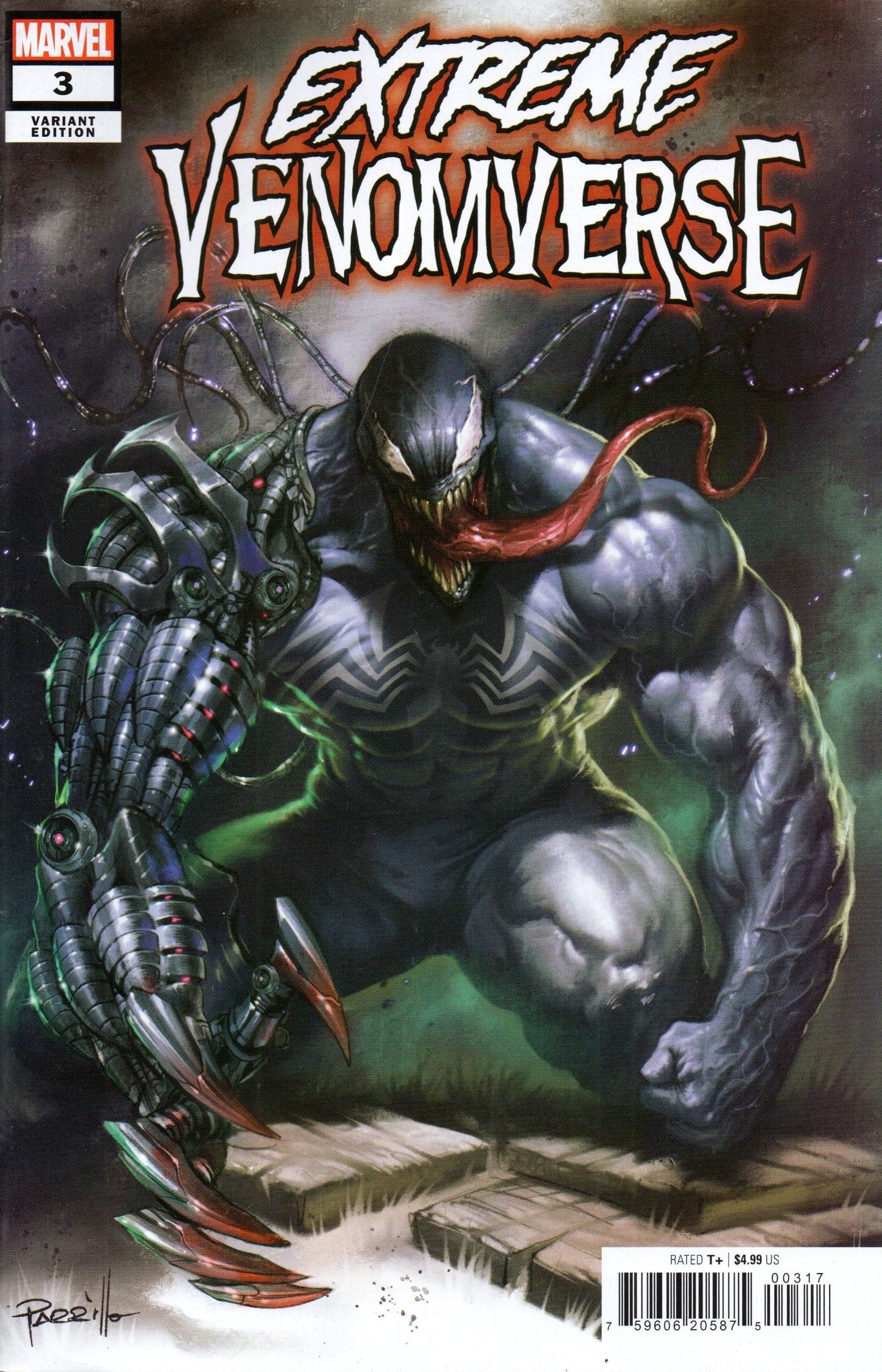 EXTREME VENOMVERSE #3 (OF 5) 1:25 PARRILLO VARIANT