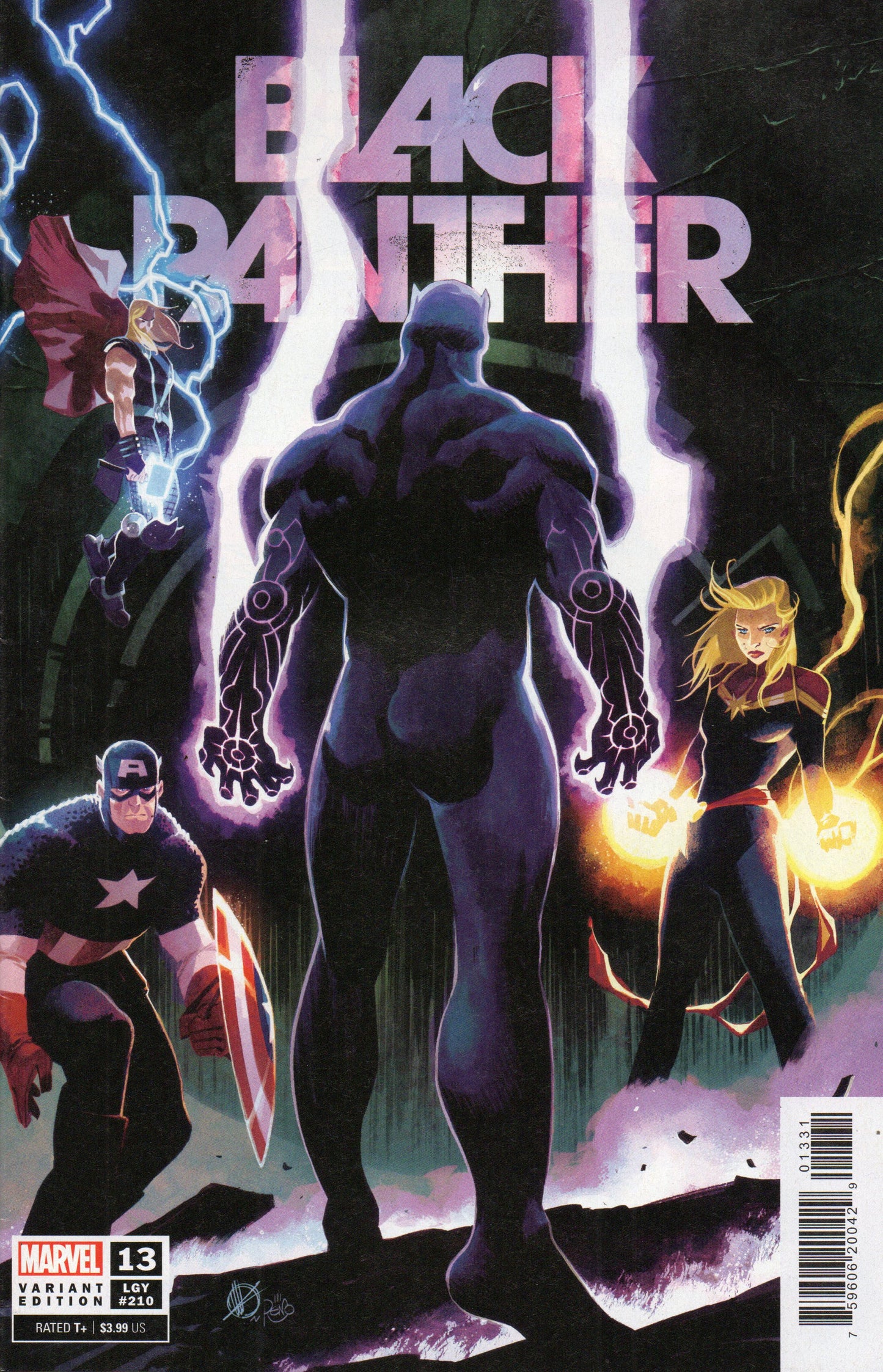 BLACK PANTHER #13 1:25 SCALERA VARIANT
