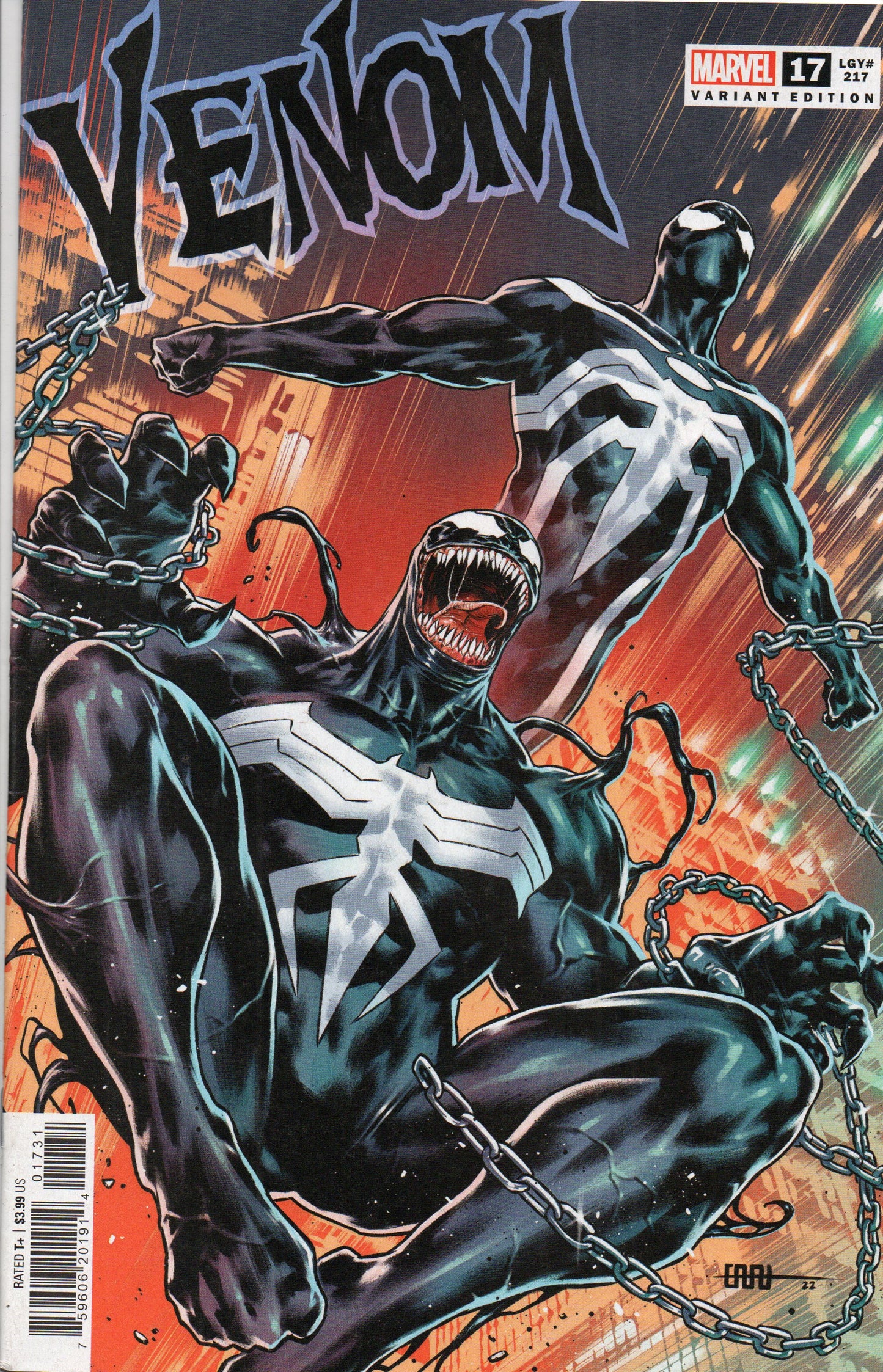 VENOM #17 1:25 CAFU VARIANT