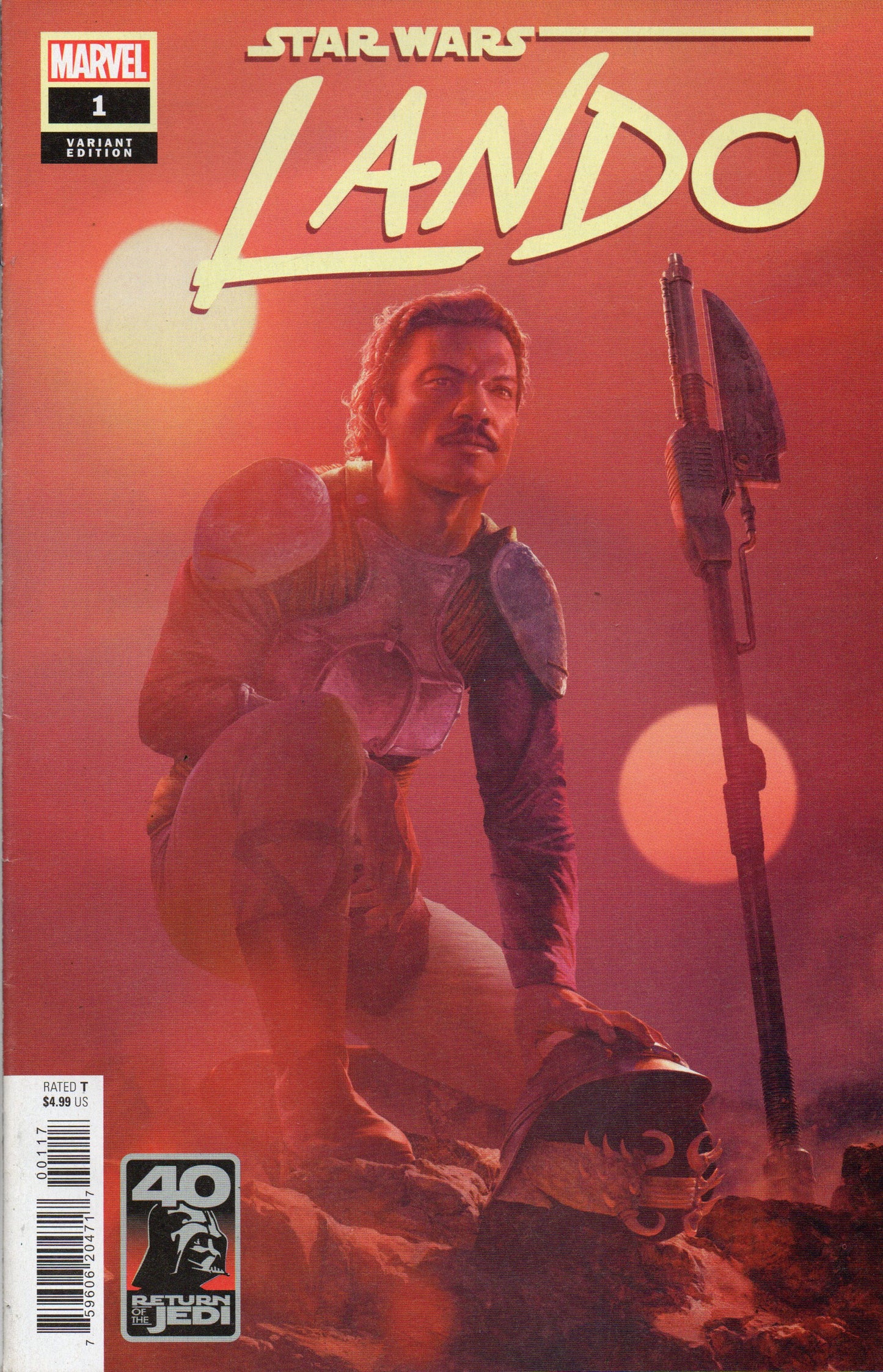 STAR WARS RETURN OF JEDI LANDO #1 1:25 RAHZZAH VARIANT