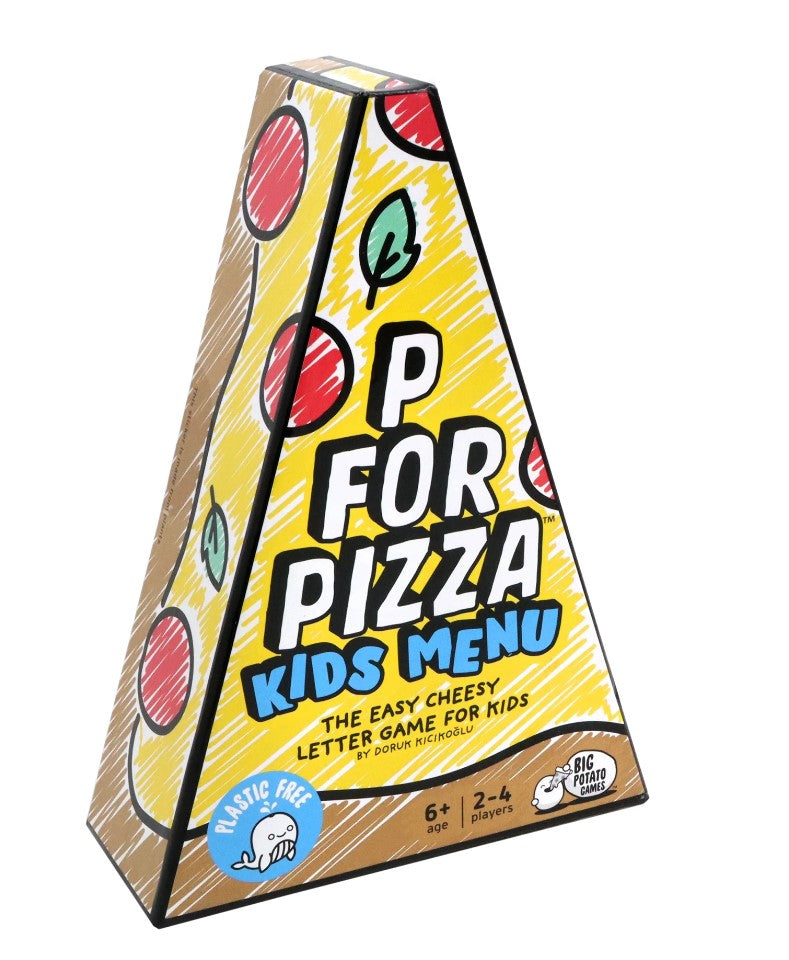 P IS FOR PIZZA KIDS MENU - LETTER GAME