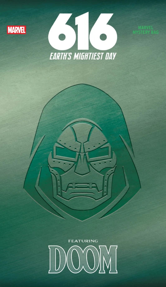616 DAY MARVEL MYSTERY BAG THANK YOU RETAILER VARIANT FT DOOM