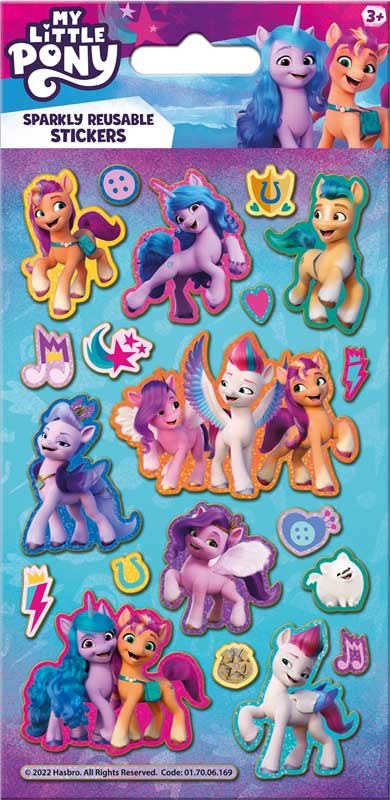 MY LITTLE PONY FOIL STICKERS