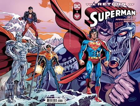 RETURN OF SUPERMAN 30TH ANNIVERSARY SPECIAL #1 (ONE SHOT) CVR A DAN JURGENS WRAP