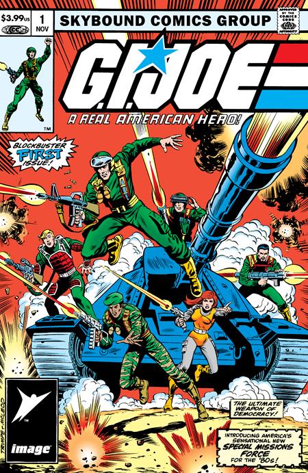 GI JOE A REAL AMERICAN HERO #1 (ONE SHOT) CVR A HERB TRIMPE & BOB MCLEOD