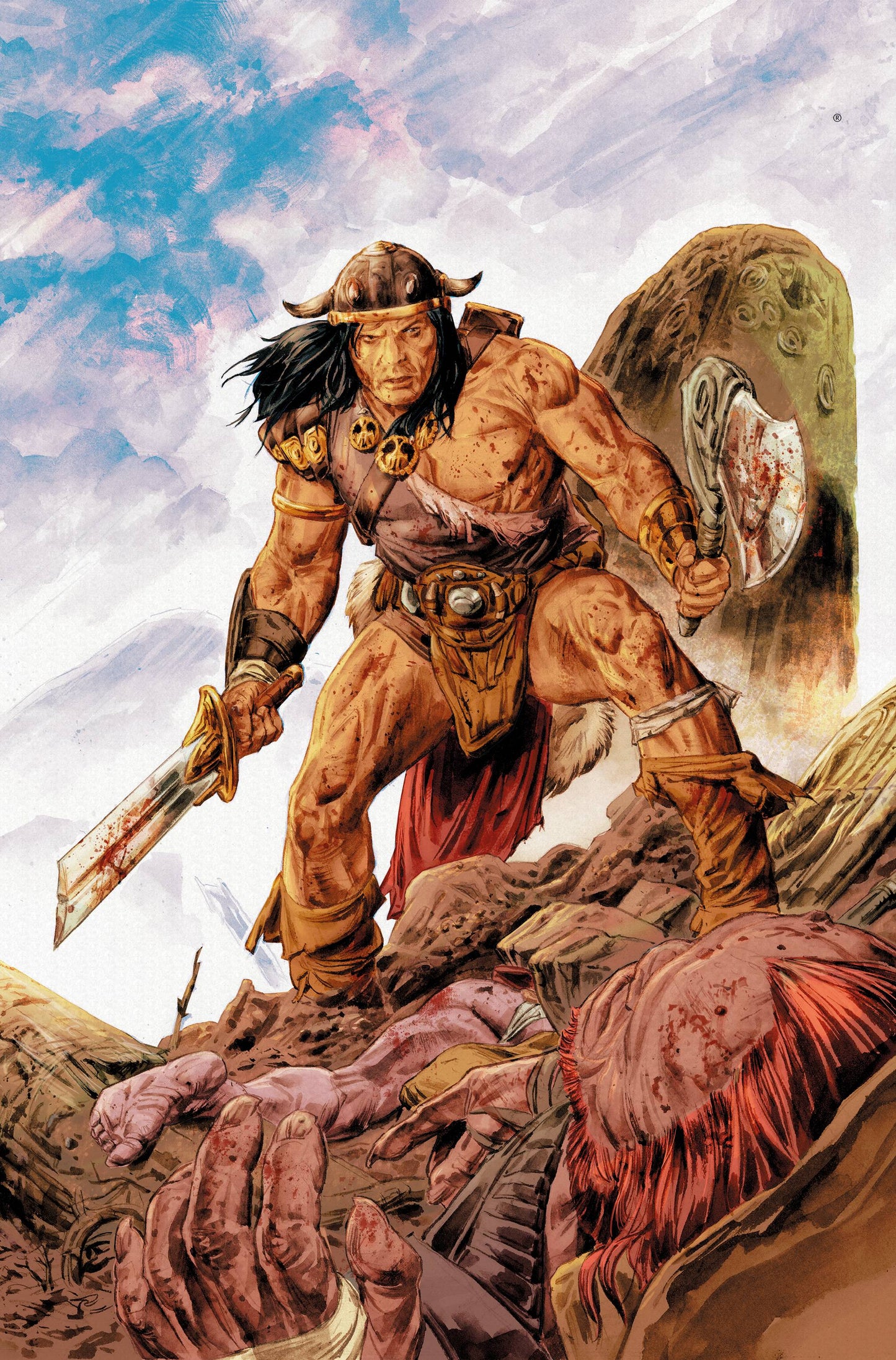 CONAN BARBARIAN #3 VIRGIN 3RD PRINT(MR)