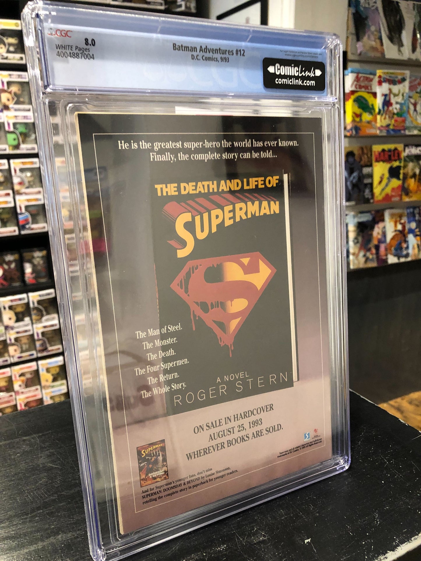 CGC 8.0 BATMAN ADVENTURES #12 (FIRST APP OF HARLEY QUINN)