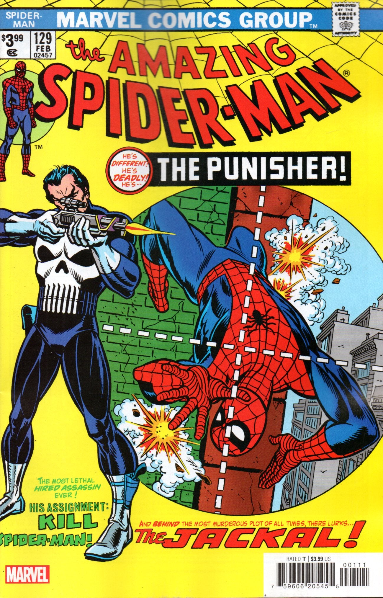 AMAZING SPIDER-MAN #129 FACSIMILE EDITION