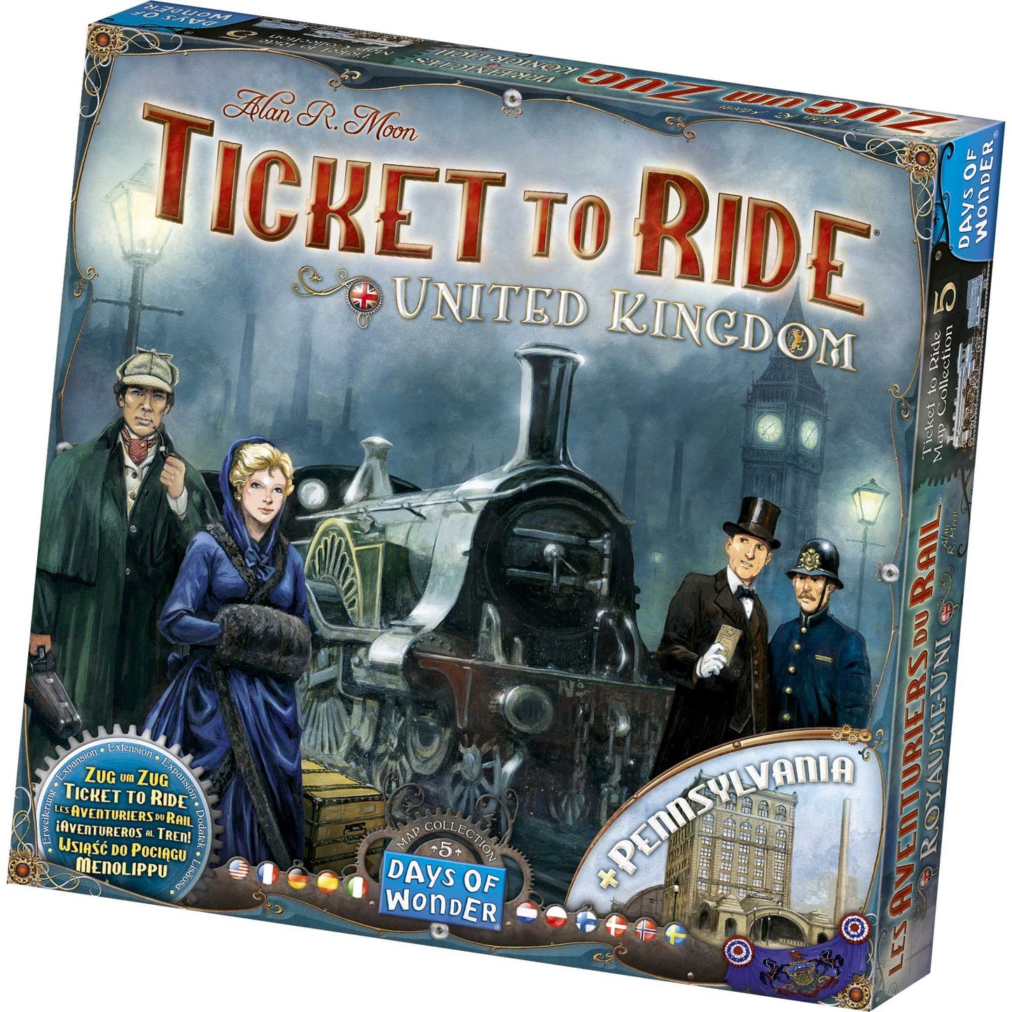 TICKET TO RIDE : UNITED KINGDOM MAP EXPANSION SET