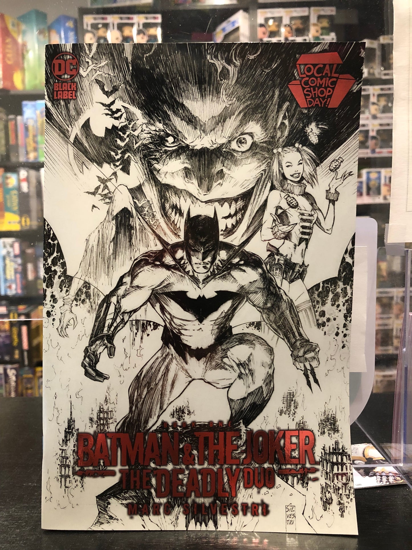 LCSD 2022 BATMAN & JOKER DEADLY DUO #1 (OF 7) CVR H FOIL VAR (MR)