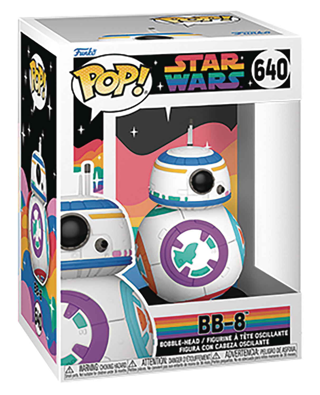 POP STAR WARS PRIDE 2023 BB-8 VIN FIG