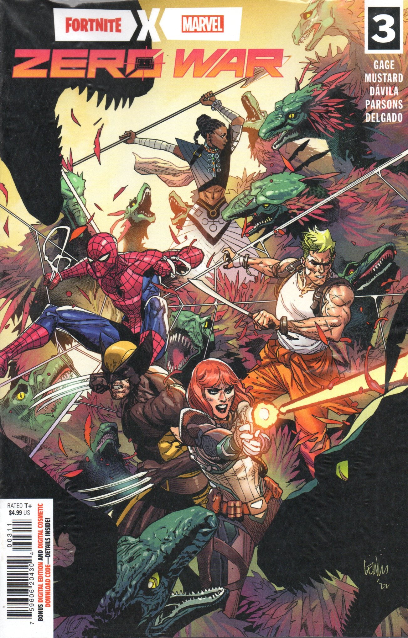 FORTNITE X MARVEL ZERO WAR #3 (OF 5)