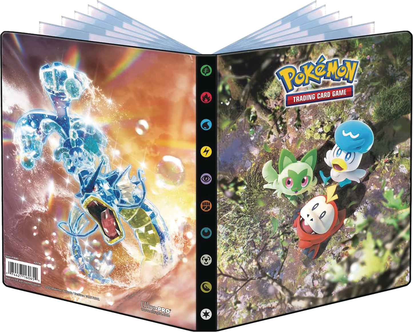 POKEMON TCG SCARLET & VIOLET 4 4-POCKET PORTFOLIO