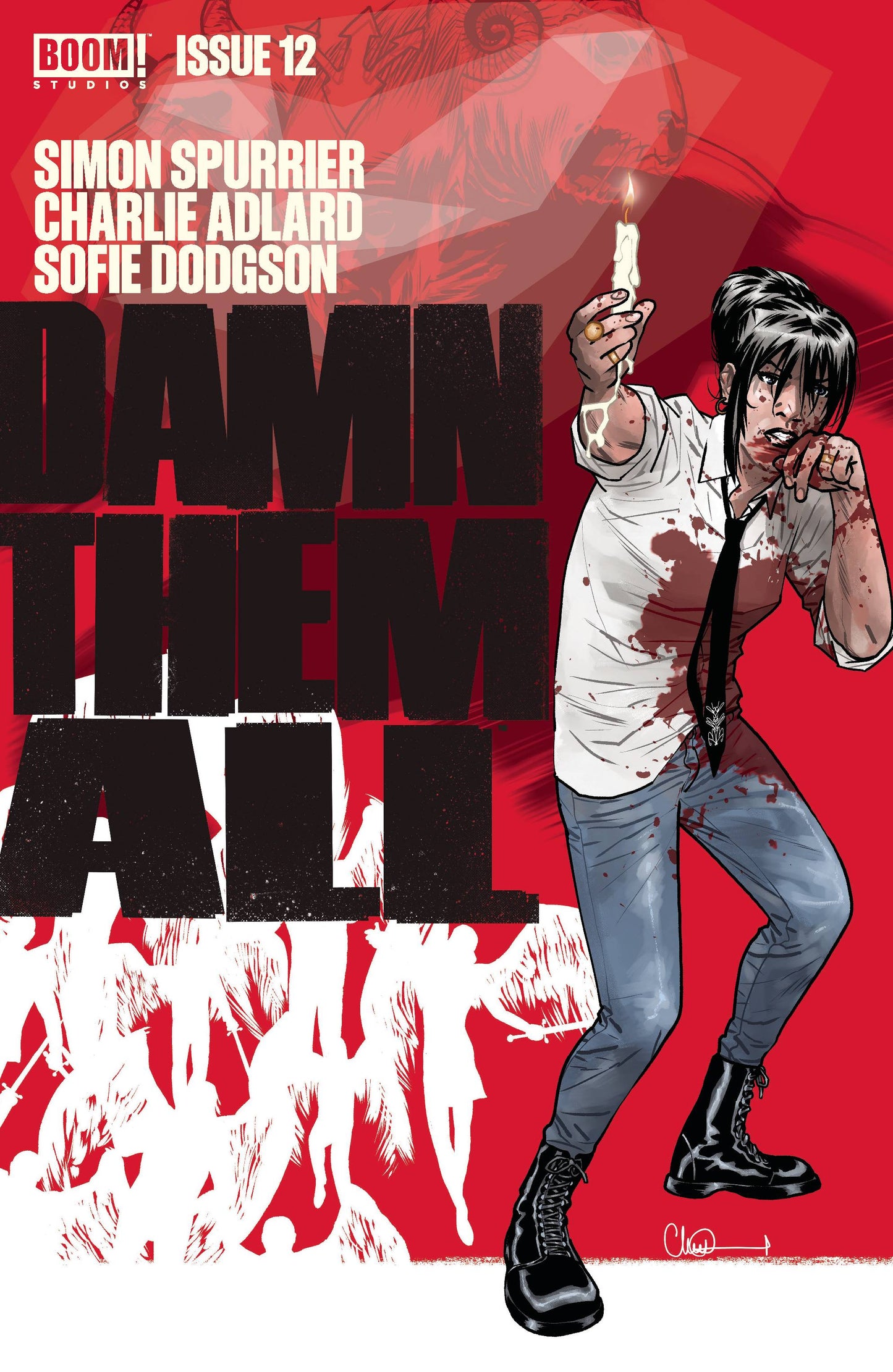 DAMN THEM ALL #12 COVER A