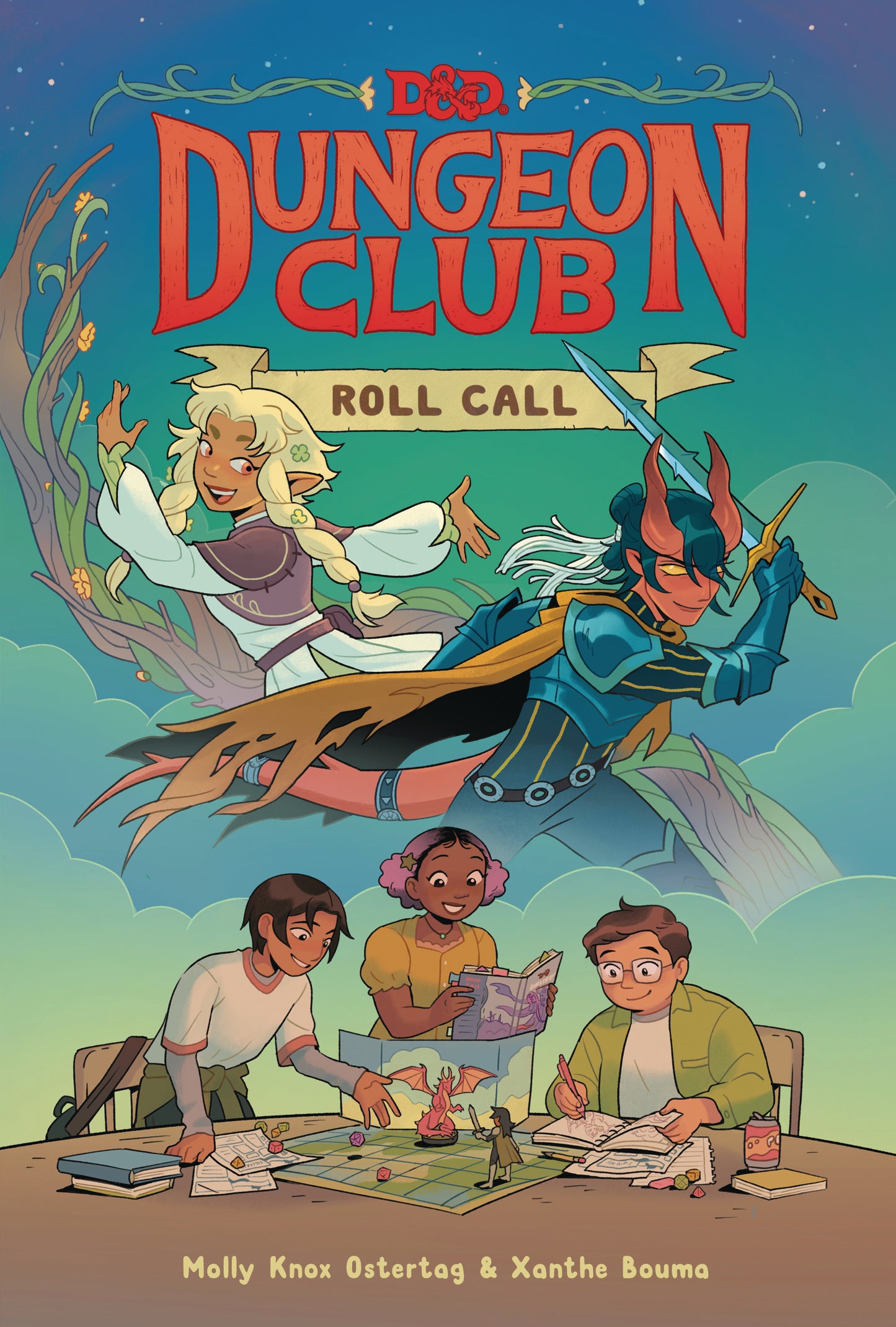 D&D DUNGEON CLUB VOL 01 ROLL CALL HC