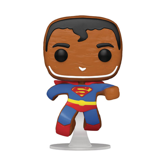 POP HEROES DC HOLIDAY SUPERMAN GB VINYL FIGURE