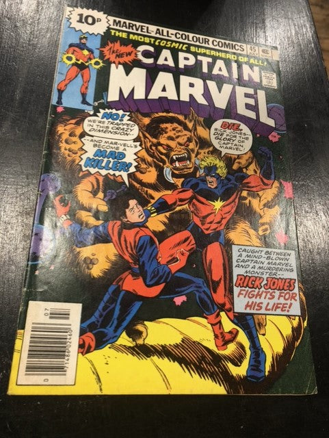 CAPTAIN MARVEL #45 - VERY GOOD / FINE