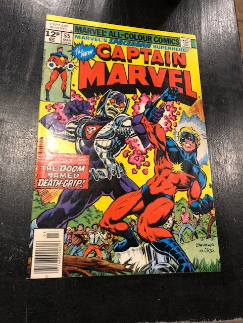 CAPTAIN MARVEL #55 - VERY GOOD / FINE