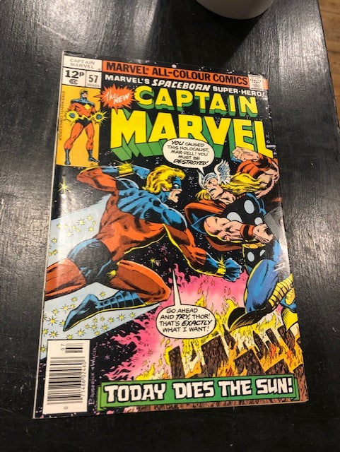 CAPTAIN MARVEL #57 - VERY GOOD