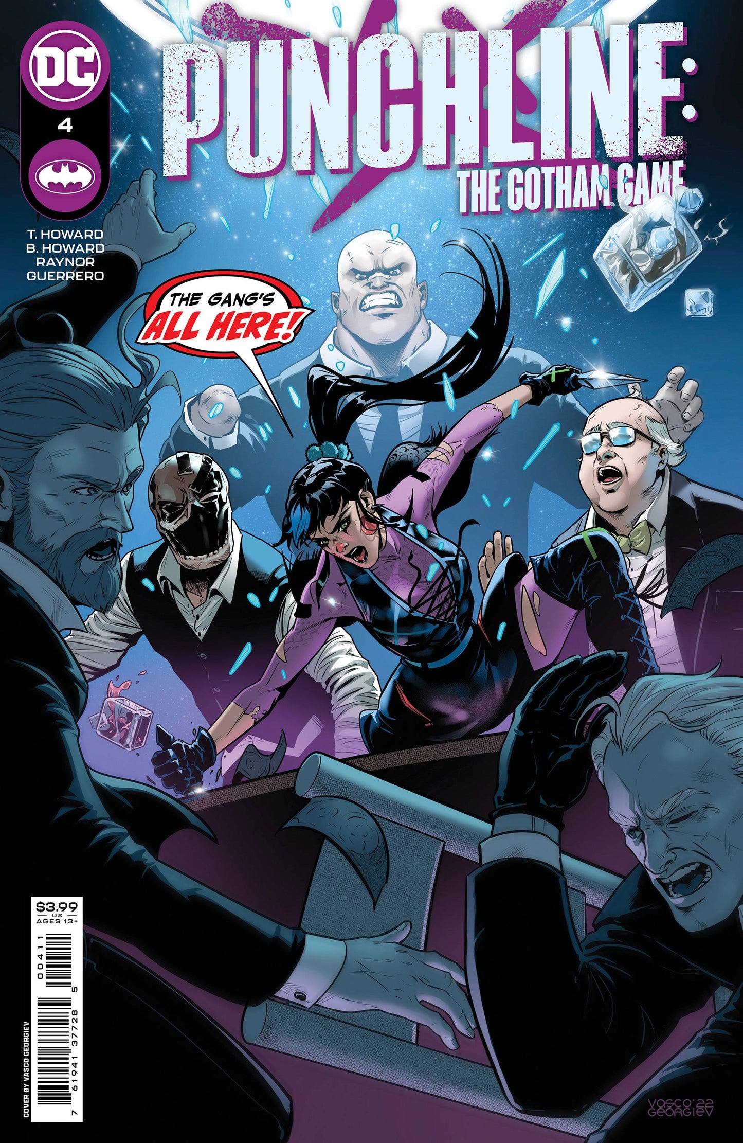 PUNCHLINE GOTHAM GAME #4 (OF 6) CVR A VASCO GEORGIEV