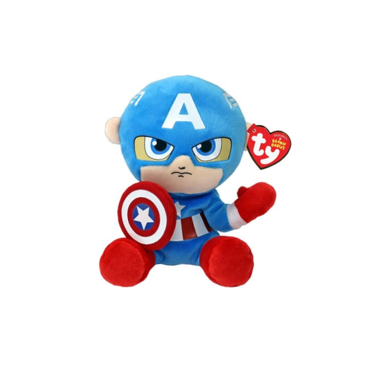 TY MARVEL BEANIE - CAPTAIN AMERICA