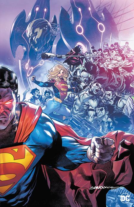 SUPERMAN #13 COVER H RAFA SANDOVAL CONNECTING FOIL VAR (HOUSE OF BRAINIAC)