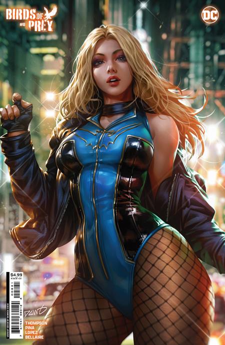 BIRDS OF PREY #8 COVER B DERRICK CHEW CARD STOCK VAR