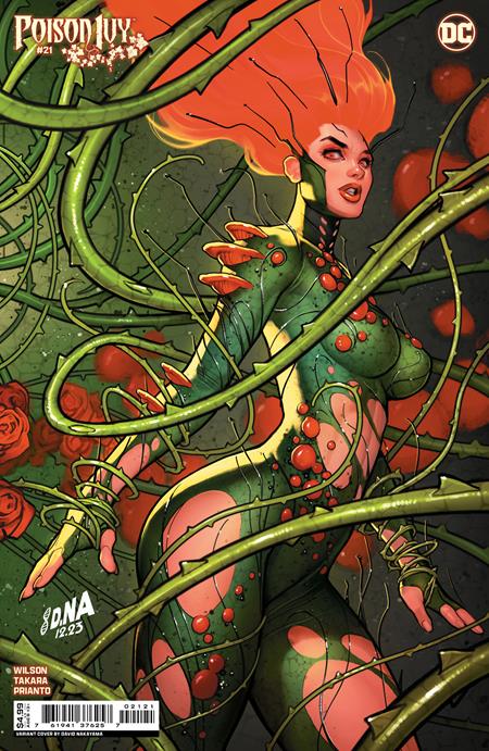 POISON IVY #21 COVER B DAVID NAKAYAMA CARD STOCK VAR