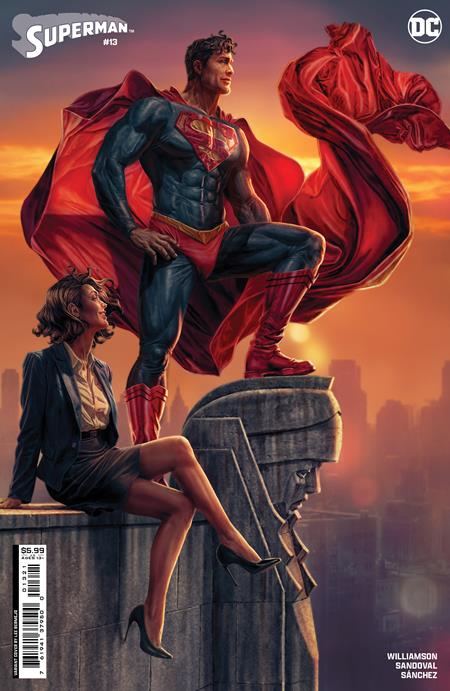 SUPERMAN #13 COVER B LEE BERMEJO CARD STOCK VAR (HOUSE OF BRAINIAC)