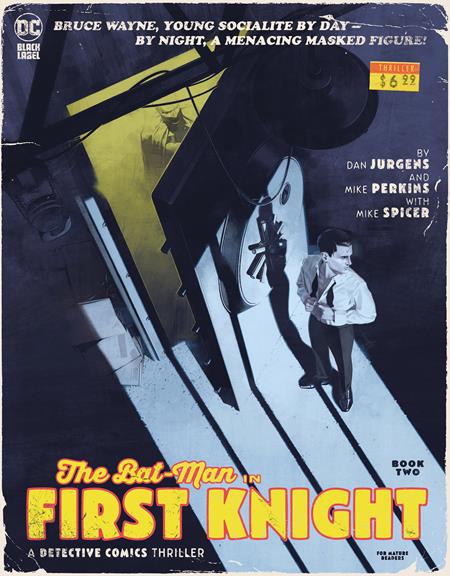 THE BAT-MAN FIRST KNIGHT #2 (OF 3) COVER C MARC ASPINALL PULP NOVEL VAR (MR)
