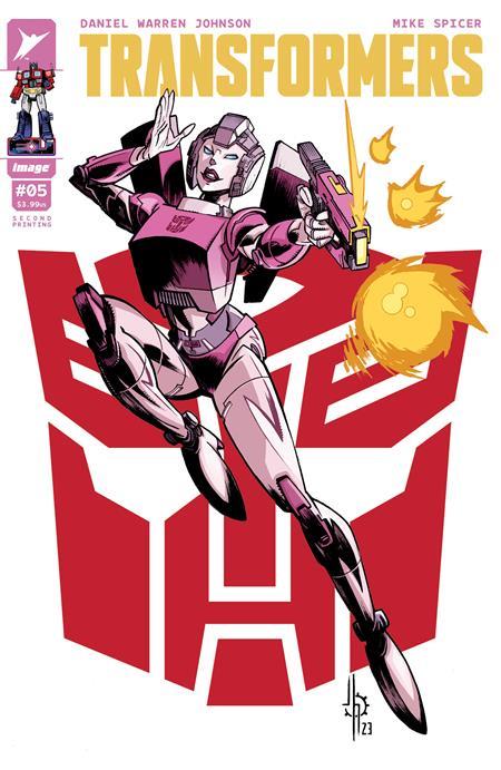 TRANSFORMERS #5 Second Printing COVER A Jason Howard