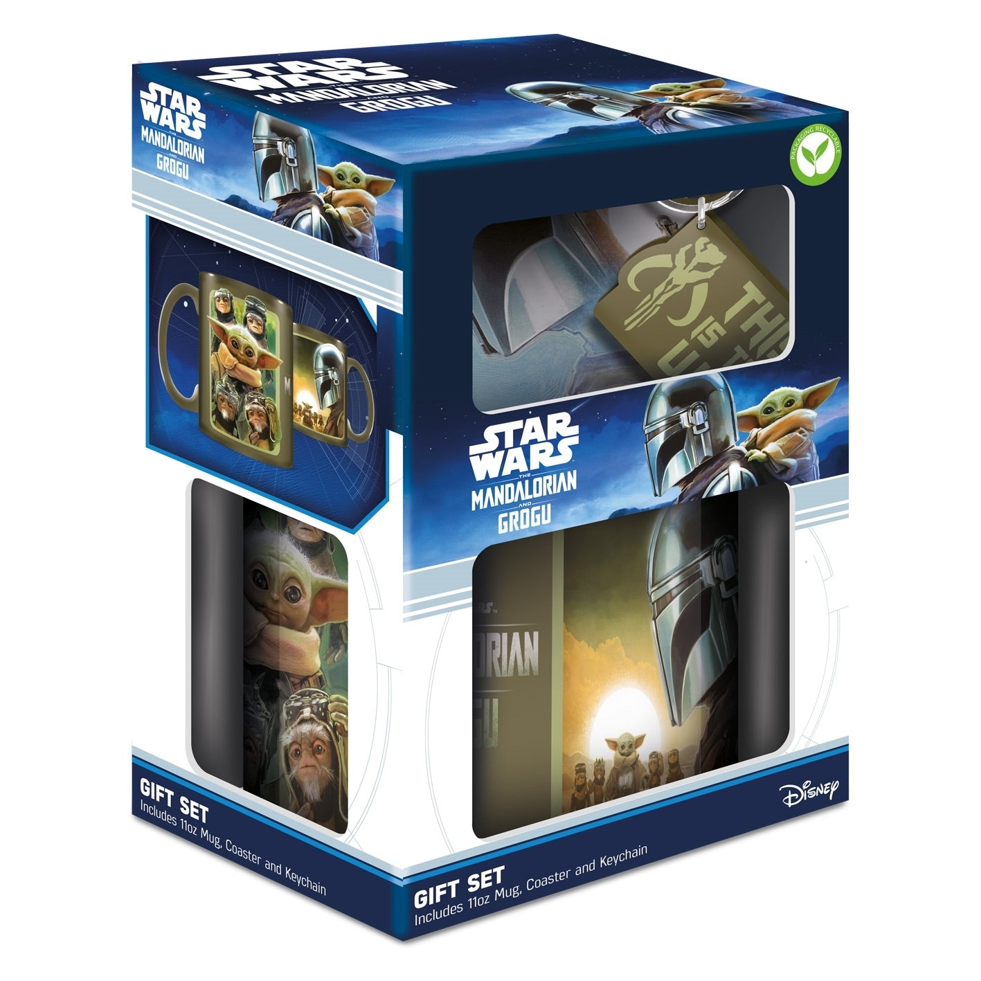 STAR WARS THE MANDALORIAN AND GROGU GIFT SET