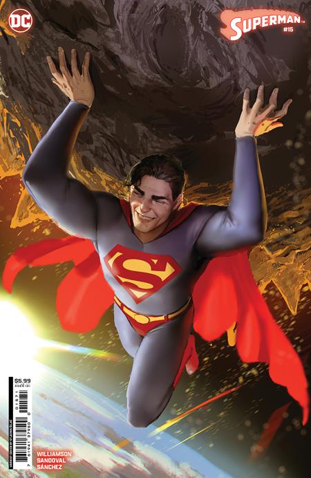 SUPERMAN #15 CVR B STJEPAN SEJIC CARD STOCK VAR (HOUSE OF BRAINIAC)(ABSOLUTE POW