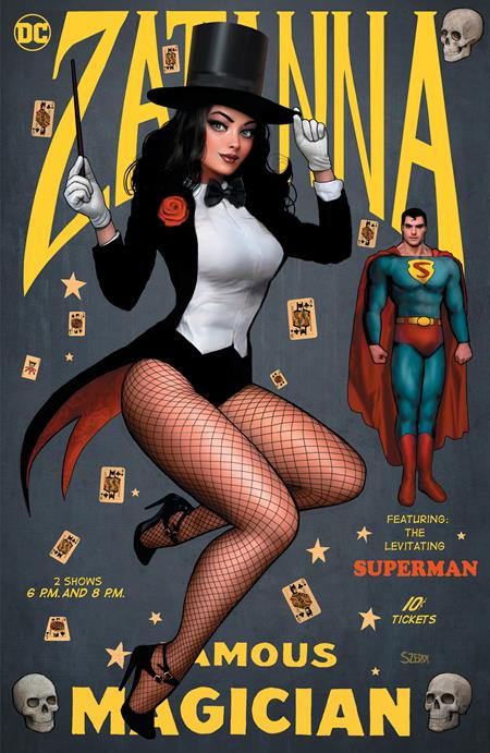 SUPERMAN #16 COVER B NATHAN SZERDY CARD STOCK VAR (ABSOLUTE POWER)