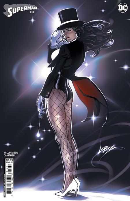 SUPERMAN #16 COVER D PABLO VILLALOBOS CARD STOCK VAR (ABSOLUTE POWER)
