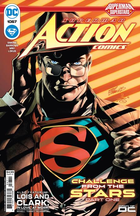 ACTION COMICS #1067 COVER A EDDY BARROWS & DANNY MIKI