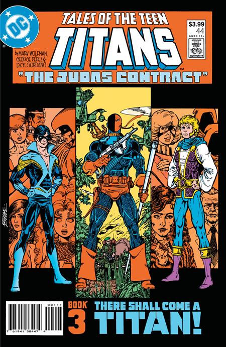 TALES OF THE TEEN TITANS #44 FACSIMILE EDITION COVER A GEORGE PEREZ