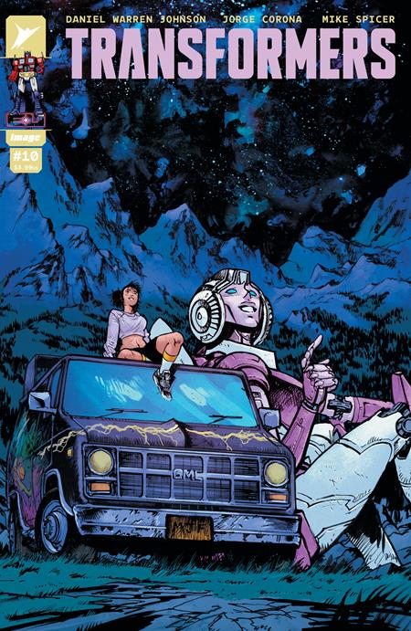 TRANSFORMERS #10 COVER A DANIEL WARREN JOHNSON & MIKE SPICER