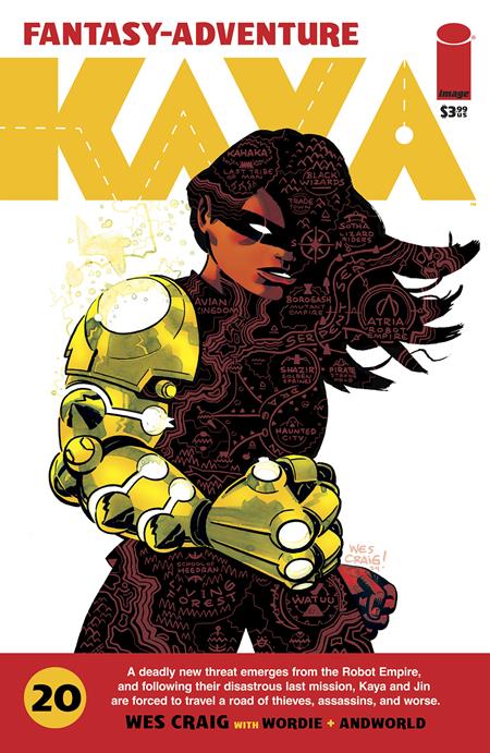 KAYA #20 COVER A WES CRAIG