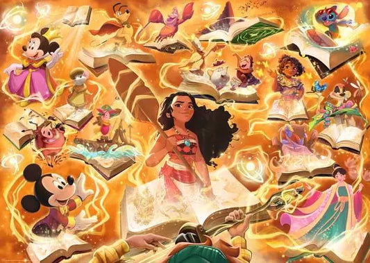 LORCANA GLIMMERS OF THE REALM: AMBER 1000 PC PUZZLE