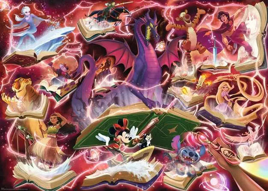 LORCANA GLIMMERS OF THE REALM: RUBY 1000 PC PUZZLE