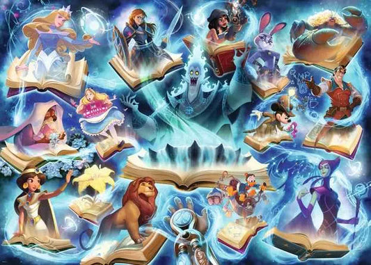 LORCANA GLIMMERS OF THE REALM: SAPPHIRE 1000 PC PUZZLE